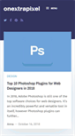 Mobile Screenshot of onextrapixel.com